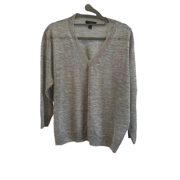 J. Crew Sweaters - J. Crew Lightweight V-Neck with 3/4 Sleeves